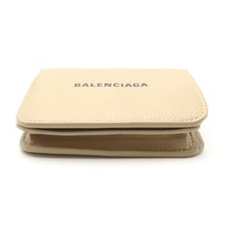 BALENCIAGA wallet Beige leather 5942161IZI32761