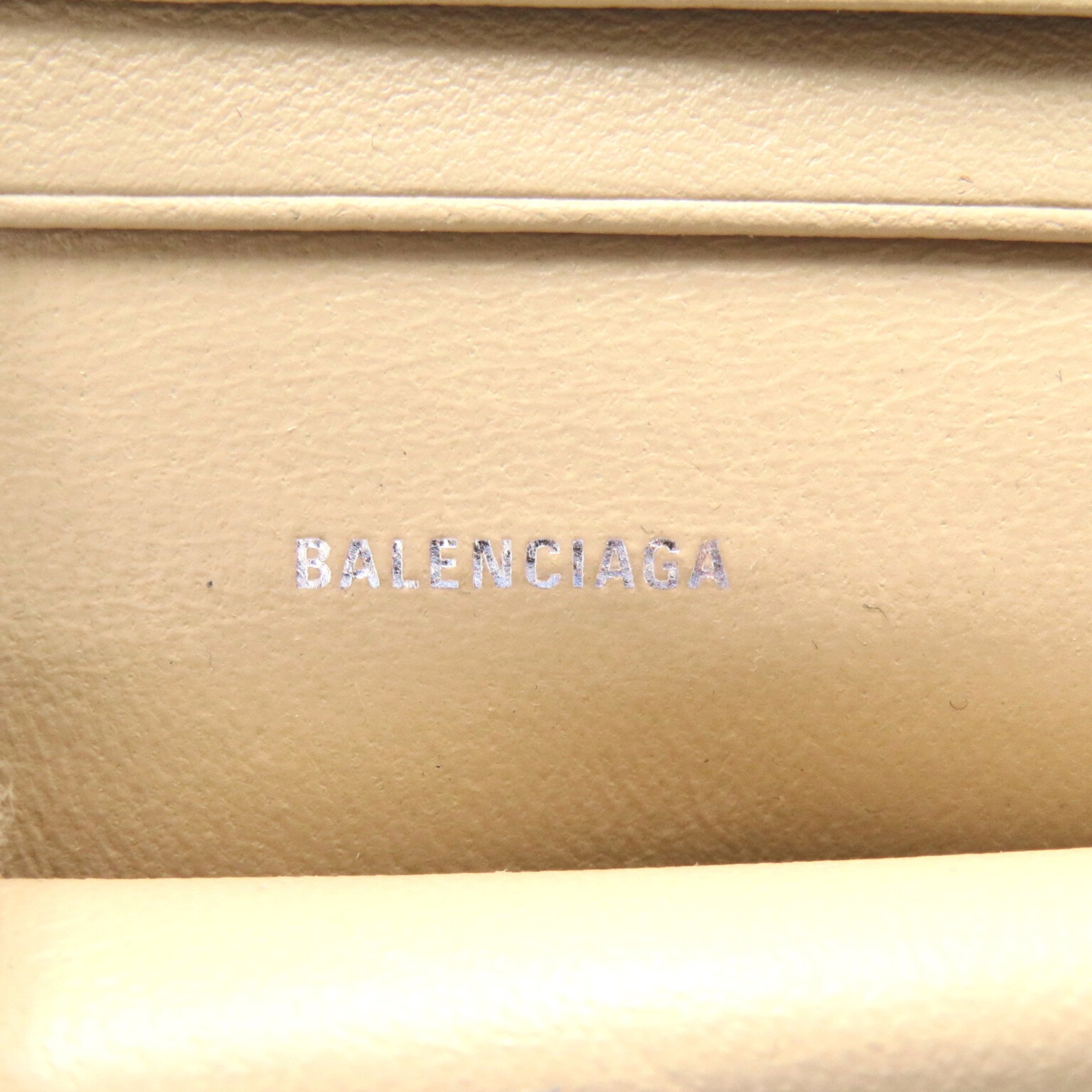 BALENCIAGA wallet Beige leather 5942161IZI32761