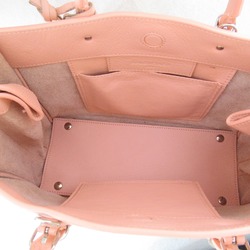 BALENCIAGA The Paper handbag Pink leather 370926