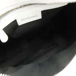 BALENCIAGA Neo Cagoule XS 2way Shoulder Bag White Lambskin (sheep leather) 700940210B09104