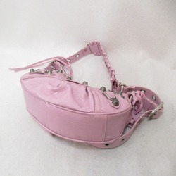 BALENCIAGA Le Cagoule XS Shoulder Bag Pink Lambskin (sheep leather) 6713091VG9Y6904