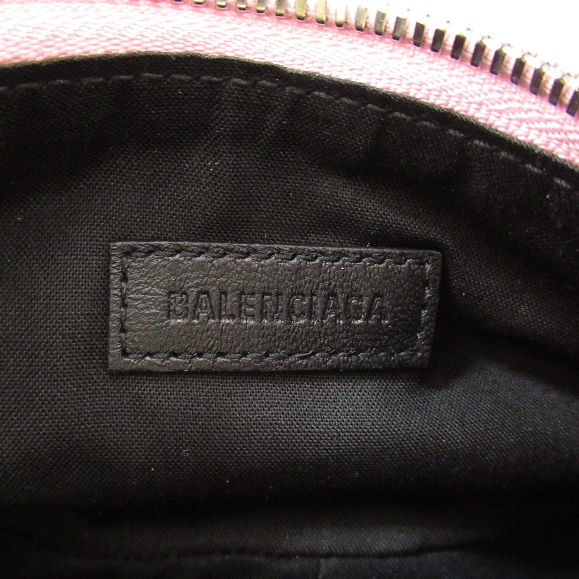 BALENCIAGA Le Cagoule XS Shoulder Bag Pink Lambskin (sheep leather) 6713091VG9Y6904