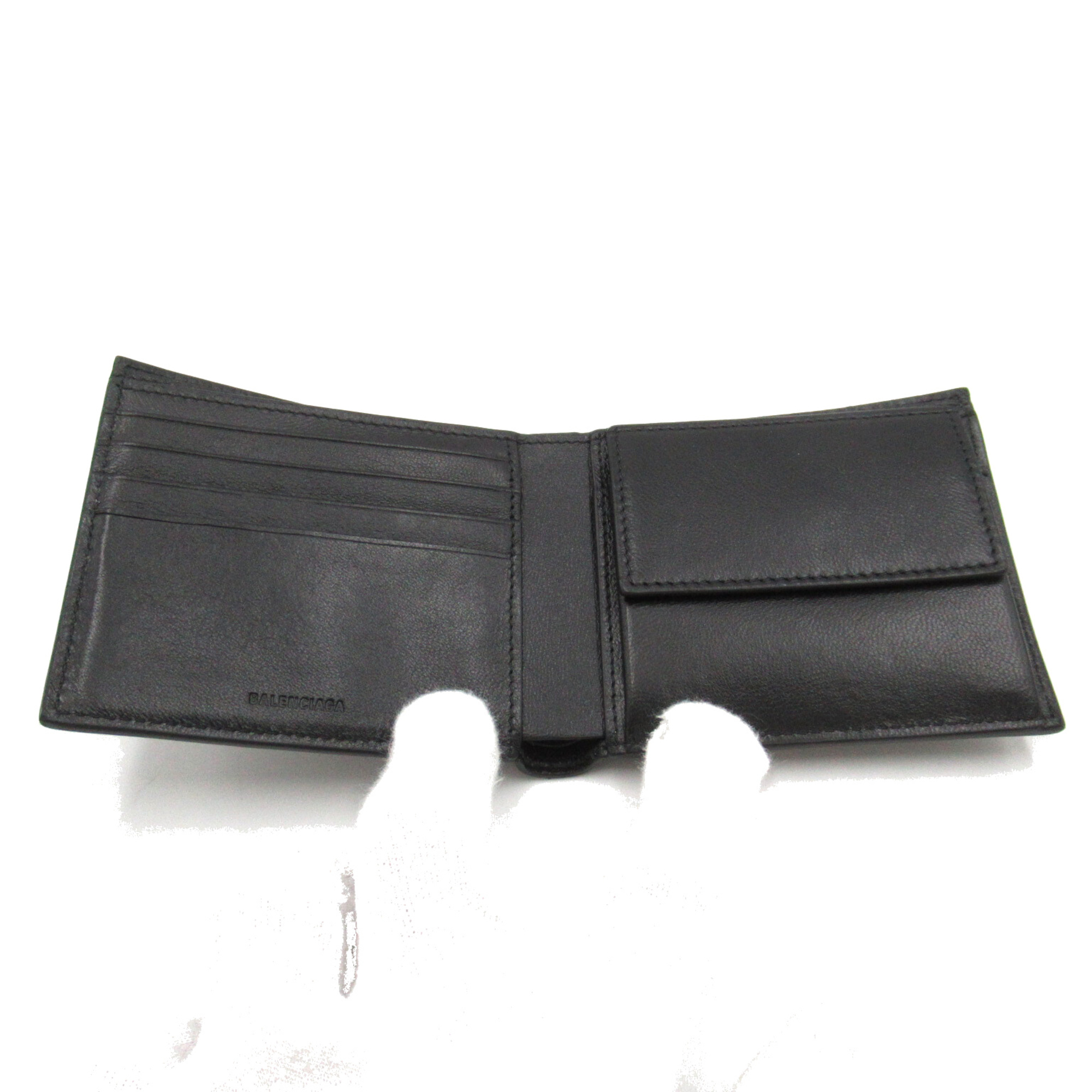 BALENCIAGA wallet Black Embossed leather 5943151ROP31000