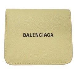 BALENCIAGA wallet Yellow leather 5942161IZI37660