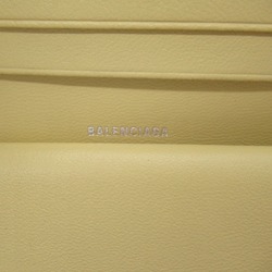 BALENCIAGA wallet Yellow leather 5942161IZI37660