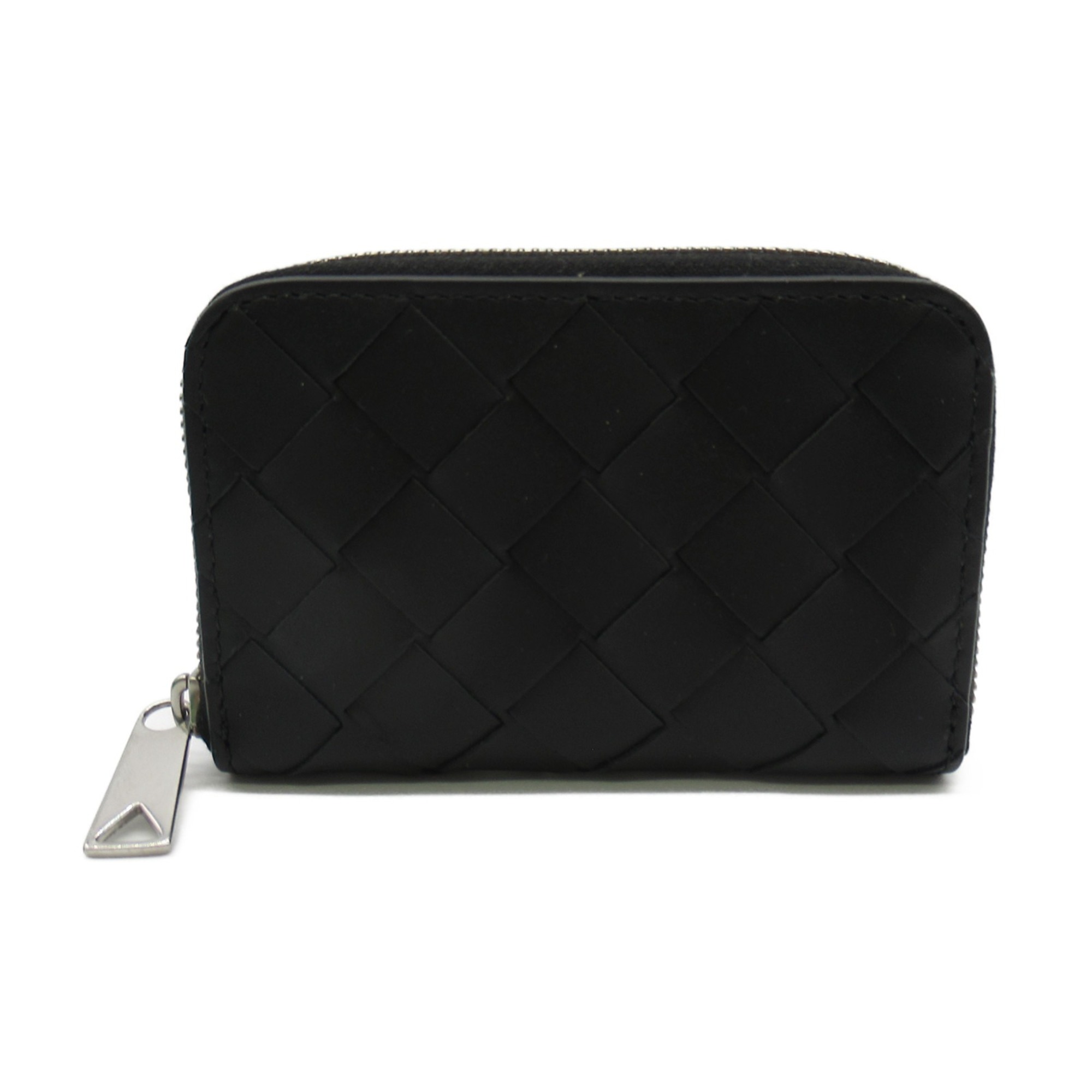 BOTTEGA VENETA Coin purse with zipper Black Calfskin (cowhide) 620348VCPQ48803