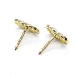 GUCCI GG studs Pierced earrings Gold K18 (Yellow Gold) Gold