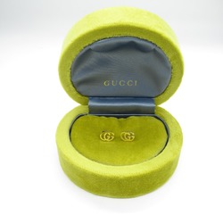 GUCCI GG studs Pierced earrings Gold K18 (Yellow Gold) Gold