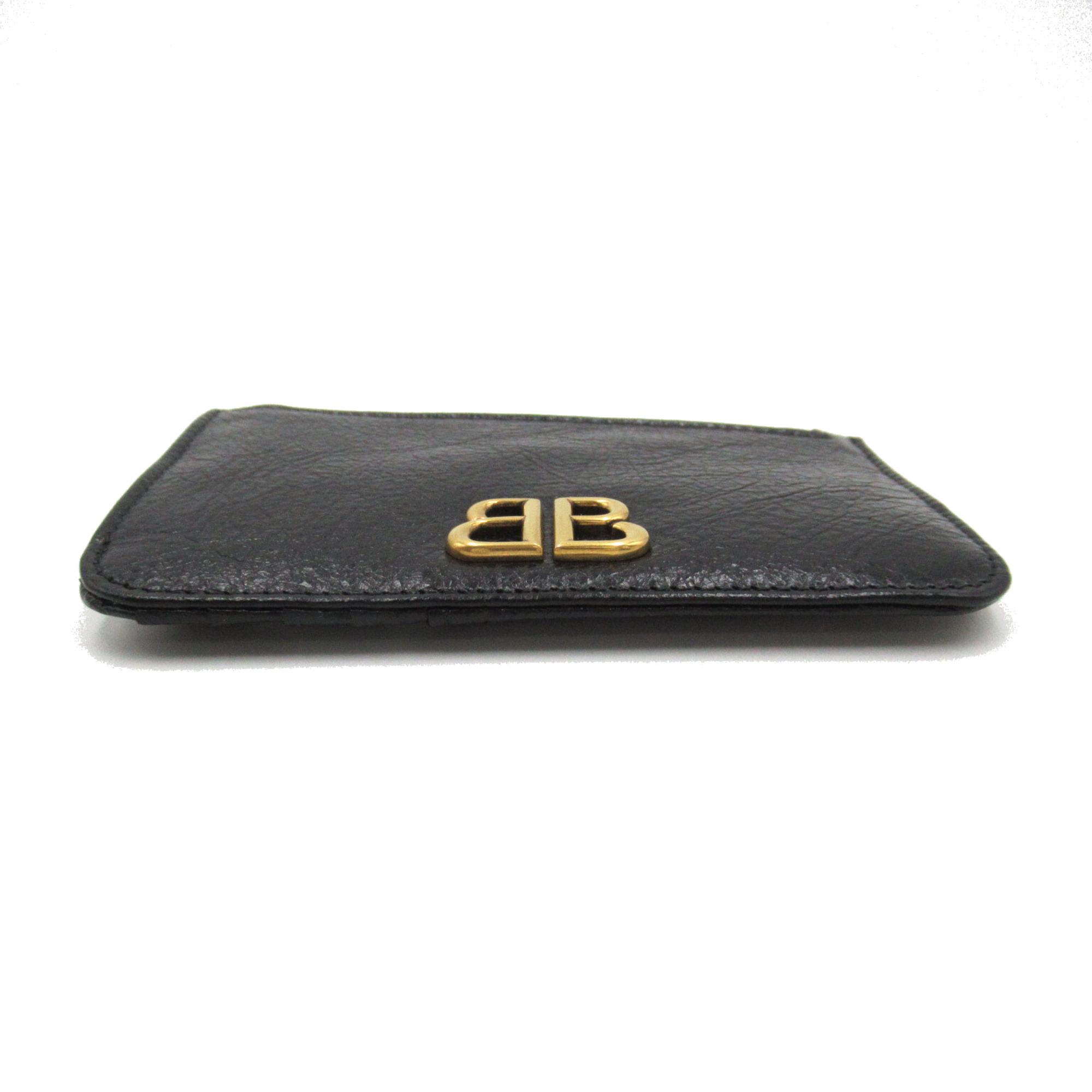 BALENCIAGA coin purse Black leather 7654652AAXB1000