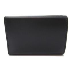 BALENCIAGA Tri-fold wallet Black /dark gray Calfskin (cowhide) 7367302AABY1061