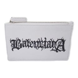 BALENCIAGA Card Case White leather 6405352AAW39060