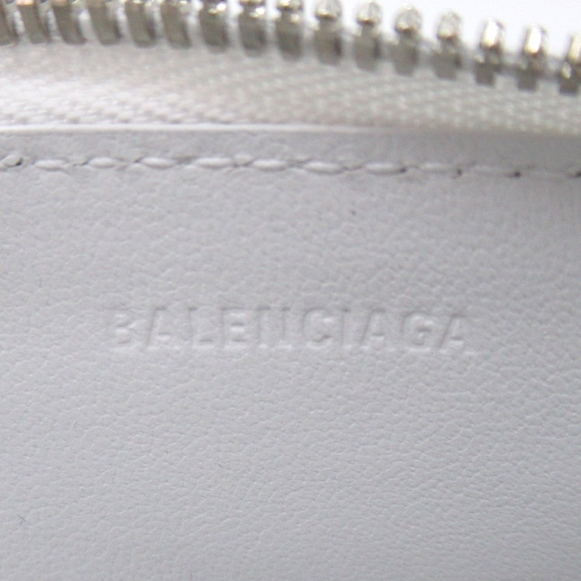 BALENCIAGA Card Case White leather 6405352AAW39060