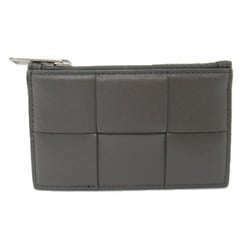 BOTTEGA VENETA Card Case Gray Light Gray/Ice Calfskin (cowhide) 749456VBWD41446