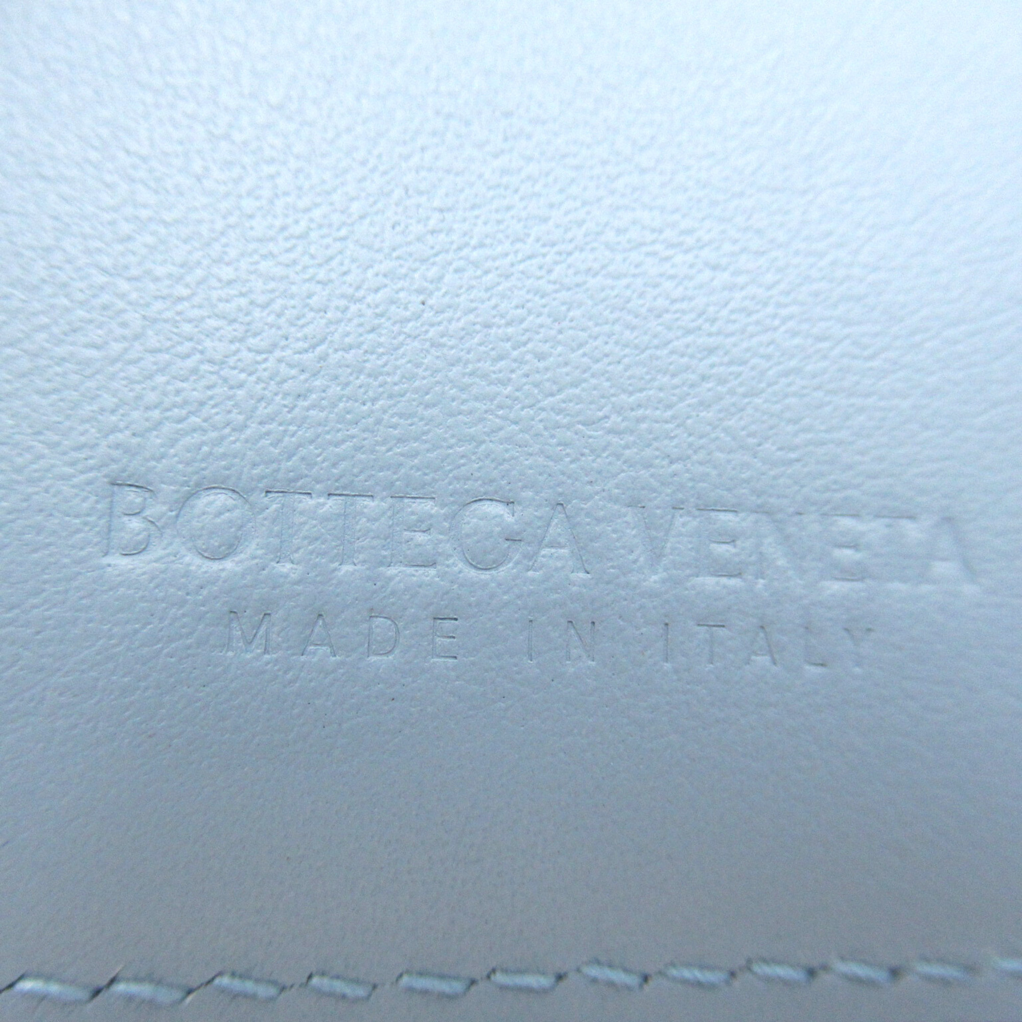 BOTTEGA VENETA Two fold wallet Gray Blue Light Graphite/Ice Calfskin (cowhide) 749455VBWD51410