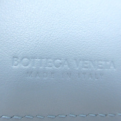 BOTTEGA VENETA Two fold wallet Gray Blue Light Graphite/Ice Calfskin (cowhide) 749455VBWD51410