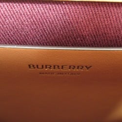 BURBERRY Shoulder Bag Beige PVC coated canvas 8071356