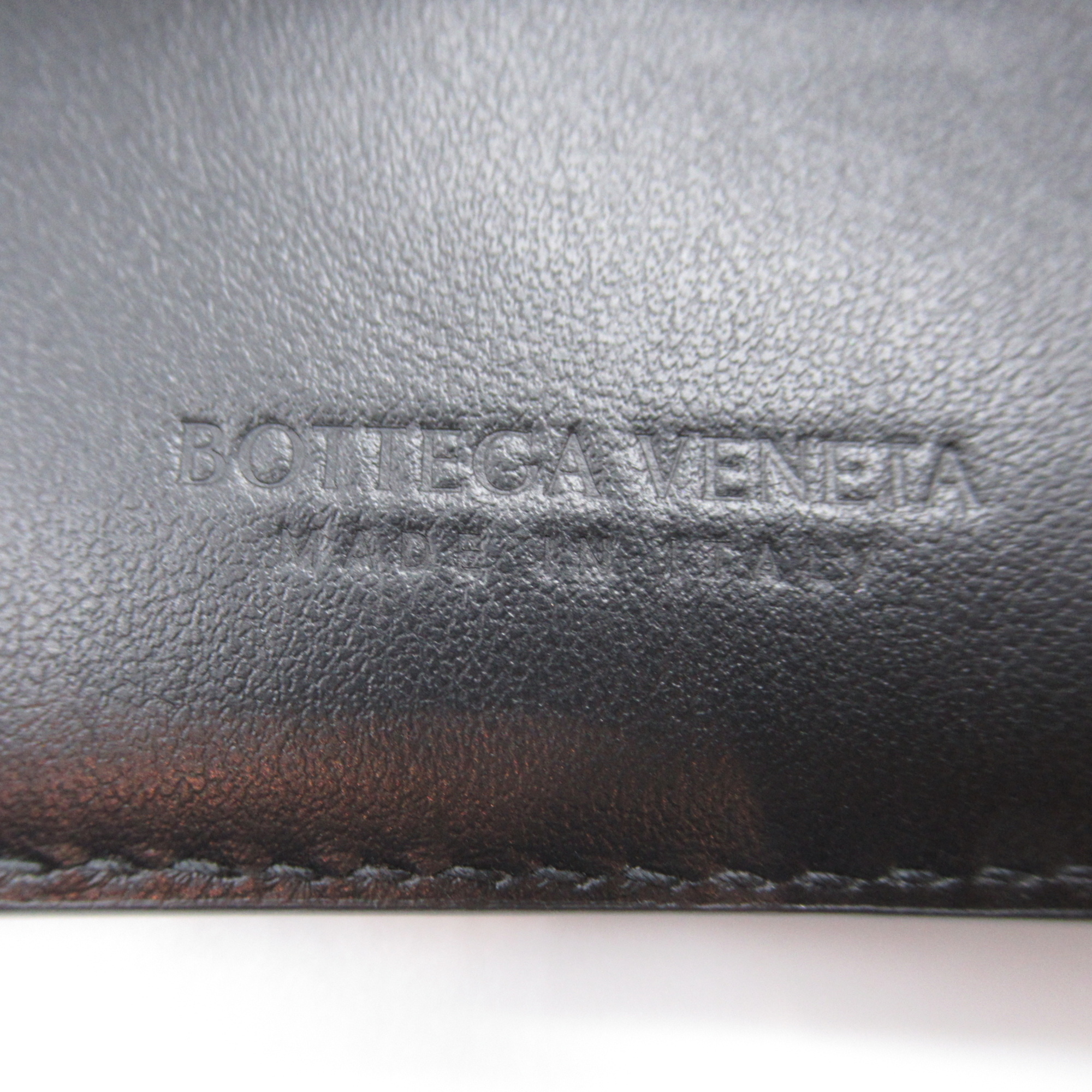 BOTTEGA VENETA wallet Black Lambskin (sheep leather)