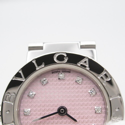 BVLGARI BVLGARI BVLGARI 12P diamond Wrist Watch BB23SS Quartz Pink Stainless Steel BB23SS