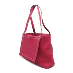 HERMES Cabasserie 31 Tote Bag Pink Taurillon Clemence leather