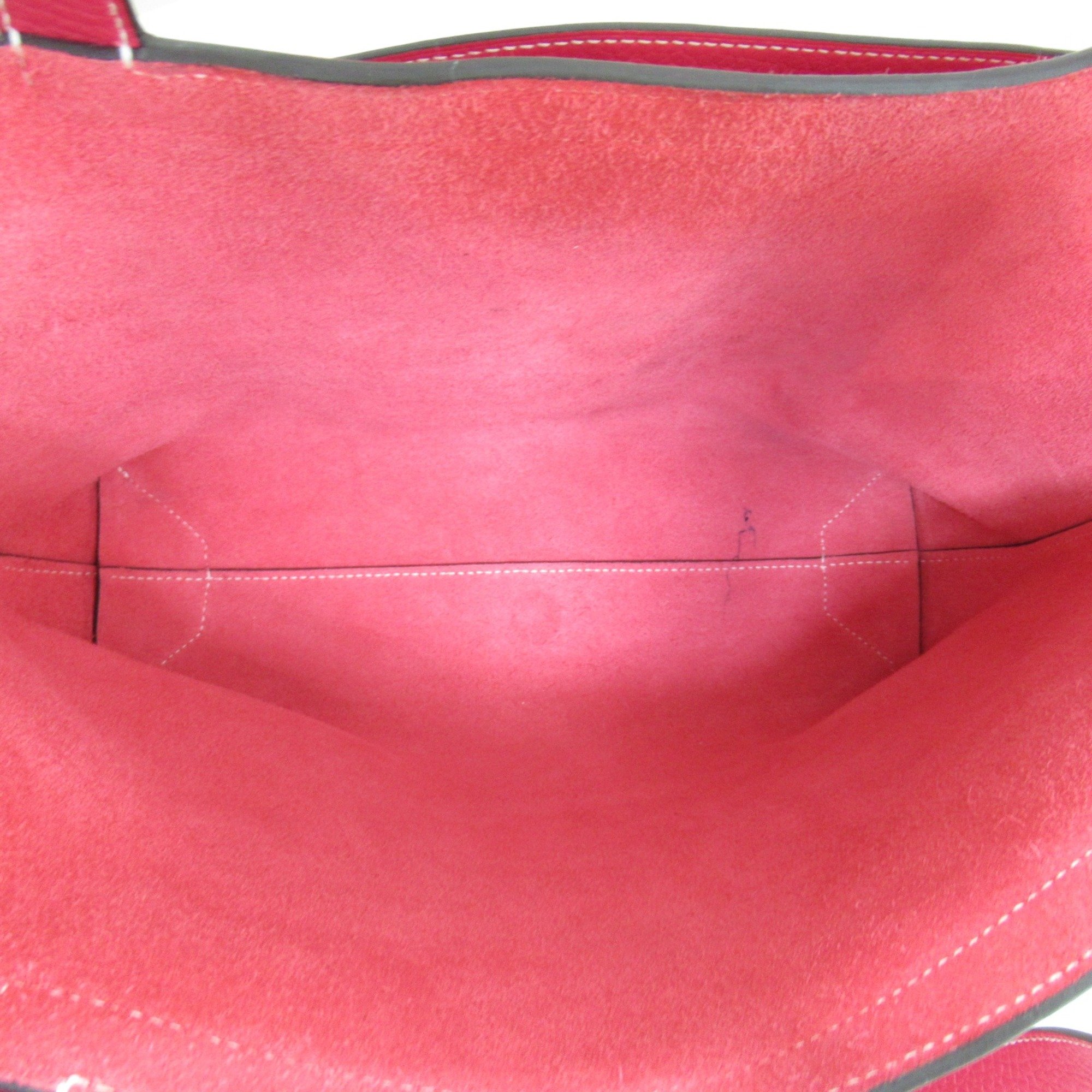 HERMES Cabasserie 31 Tote Bag Pink Taurillon Clemence leather