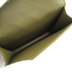 BOTTEGA VENETA Card Case Khaki Mad Calfskin (cowhide) 605720VCPQ32877