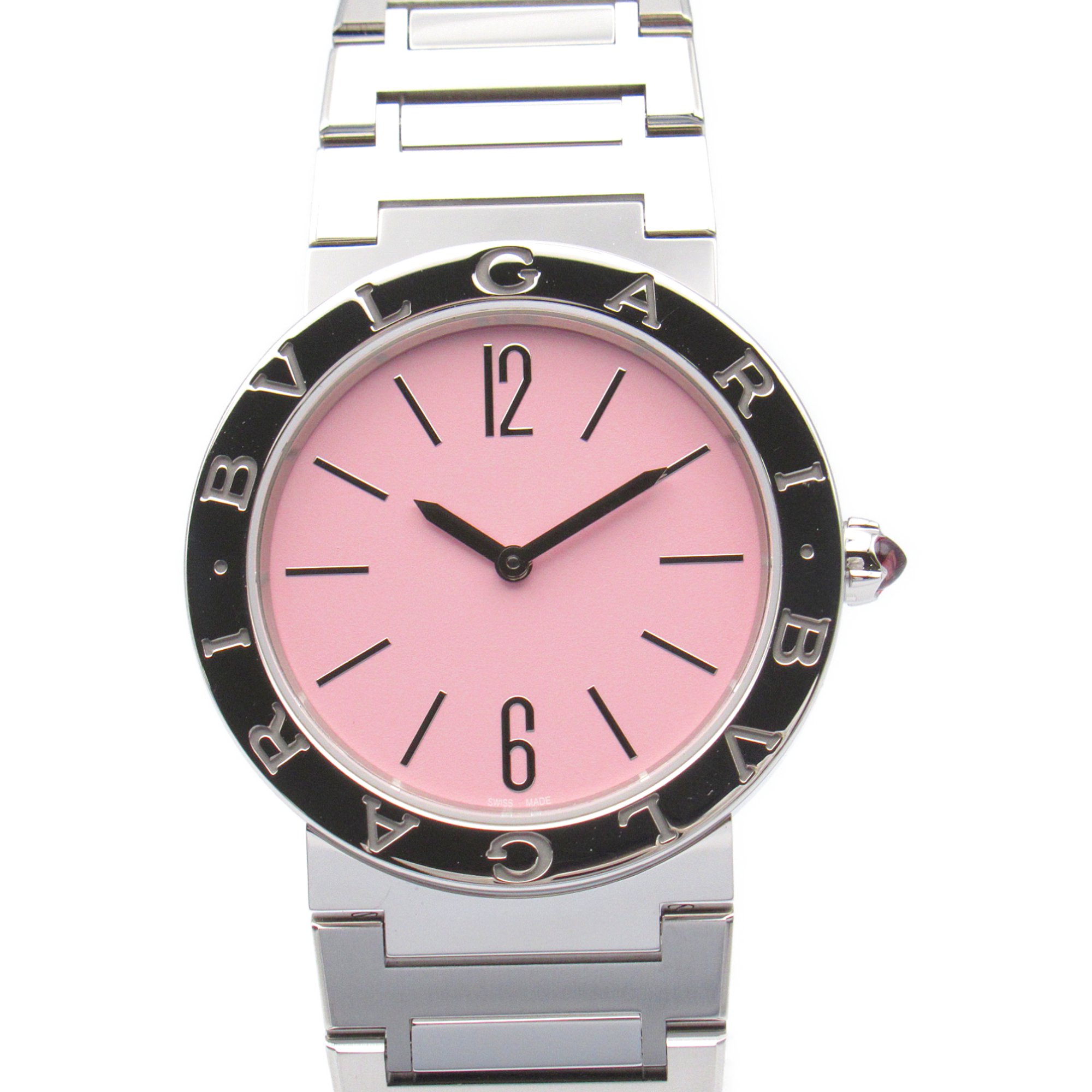 BVLGARI Bulgari Bulgari Wrist Watch 103711 Quartz Pink Stainless Steel 103711