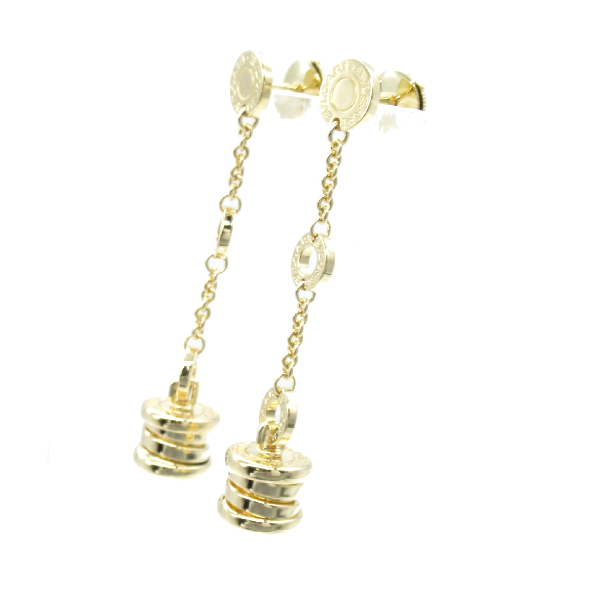 BVLGARI B-zero1 B-zero One Element Swing Pierced earrings Gold K18 (Yellow Gold) Gold