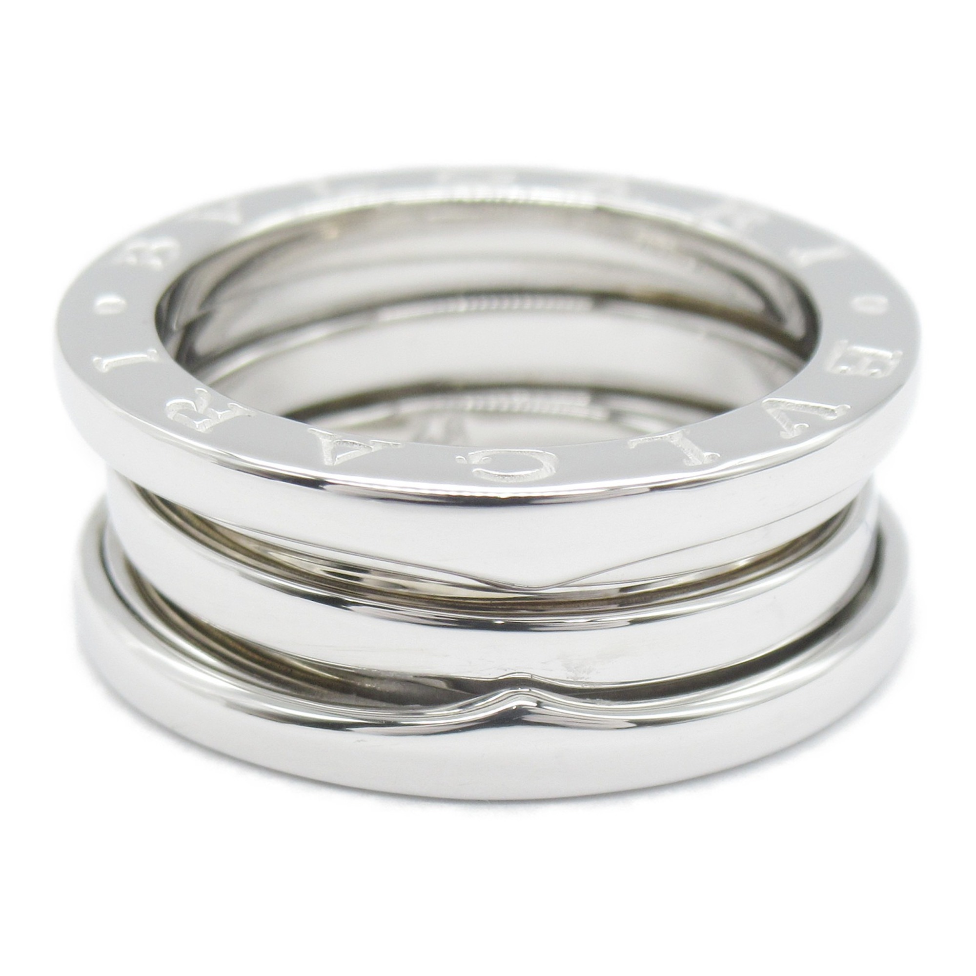 BVLGARI B-zero1 B-zero one Ring Silver K18WG(WhiteGold) Silver