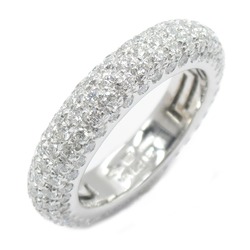 BVLGARI Full eternity pave diamond Ring Clear K18WG(WhiteGold) Clear