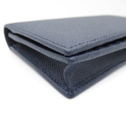 BVLGARI Bifold long wallet Blue denim sapphire blue Calfskin (cowhide) 283811