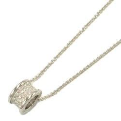 BVLGARI B-zero1 Pave Diamond Necklace Clear K18WG(WhiteGold) Clear