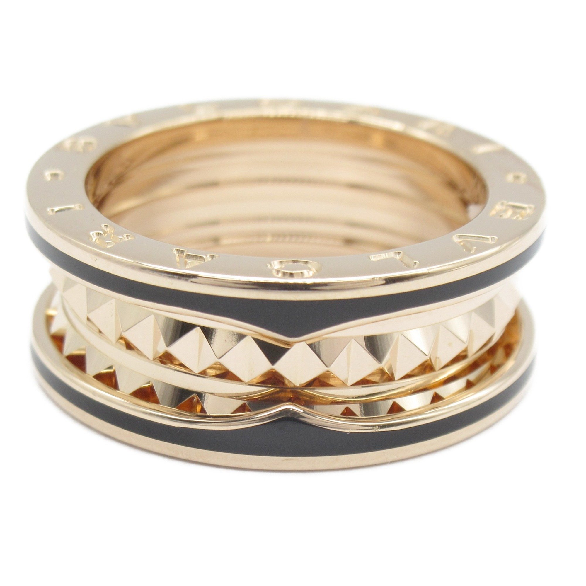 BVLGARI B-zero1 B zero one lock Ring Gold K18PG(Rose Gold) Gold