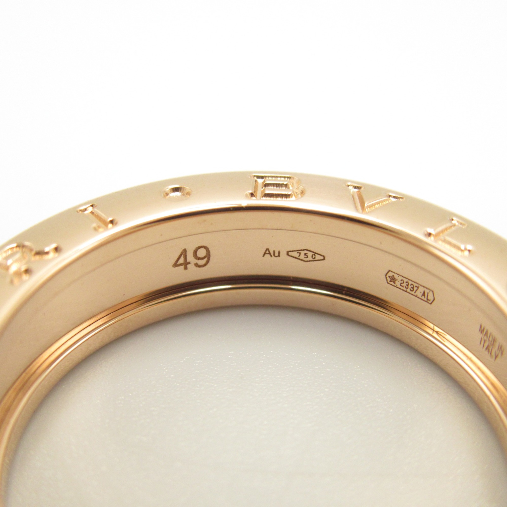 BVLGARI B-zero1 B-zero one Ring Gold K18PG(Rose Gold) Gold