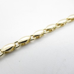 BVLGARI Rice Chain Necklace Gold K18 (Yellow Gold) Gold