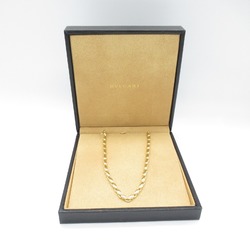 BVLGARI Rice Chain Necklace Gold K18 (Yellow Gold) Gold