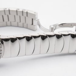 CARTIER BaignoireSM Diamond Bezel Wrist Watch WB520006 Quartz Silver K18WG(WhiteGold) WB520006