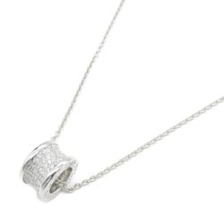 BVLGARI B-zero1 Pave Diamond Necklace Clear K18WG(WhiteGold) Clear