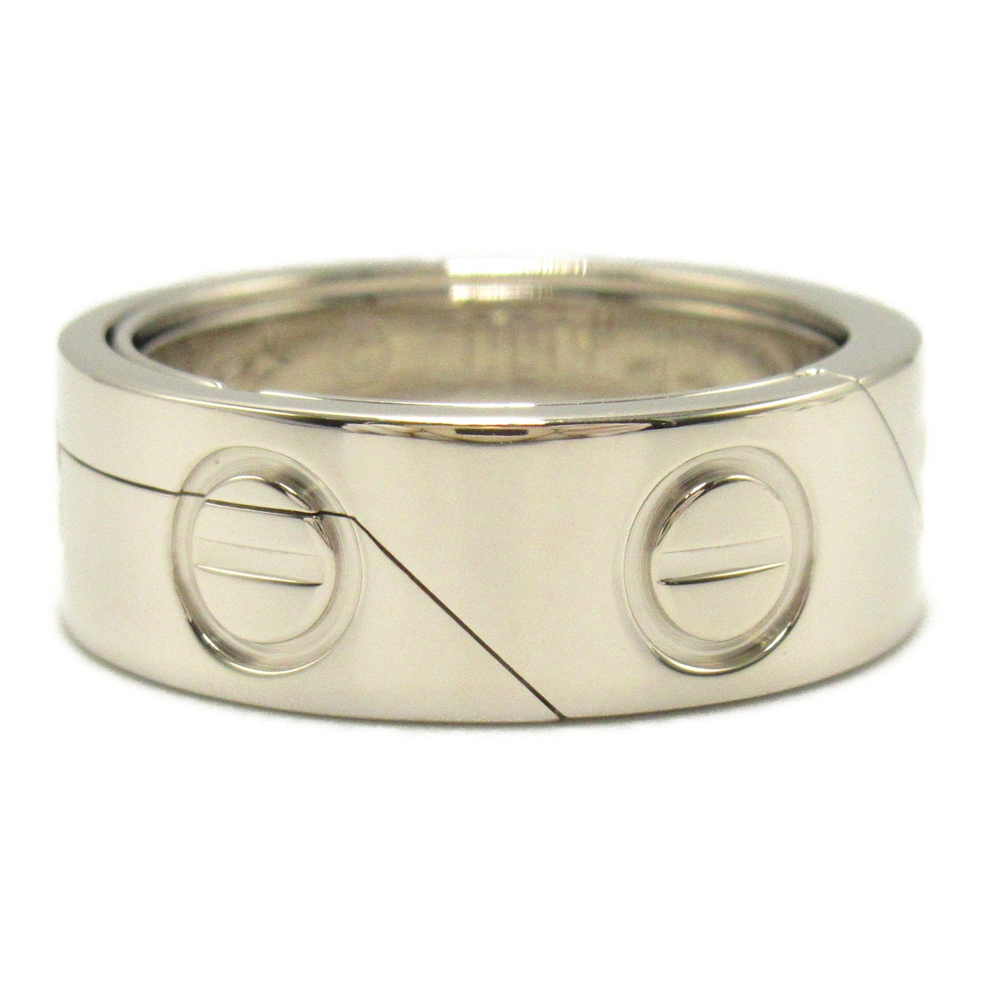 CARTIER Astro love Ring Silver K18WG(WhiteGold) Silver