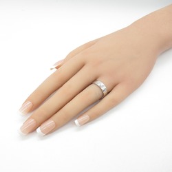 CARTIER love Ring Silver K18WG(WhiteGold) Silver