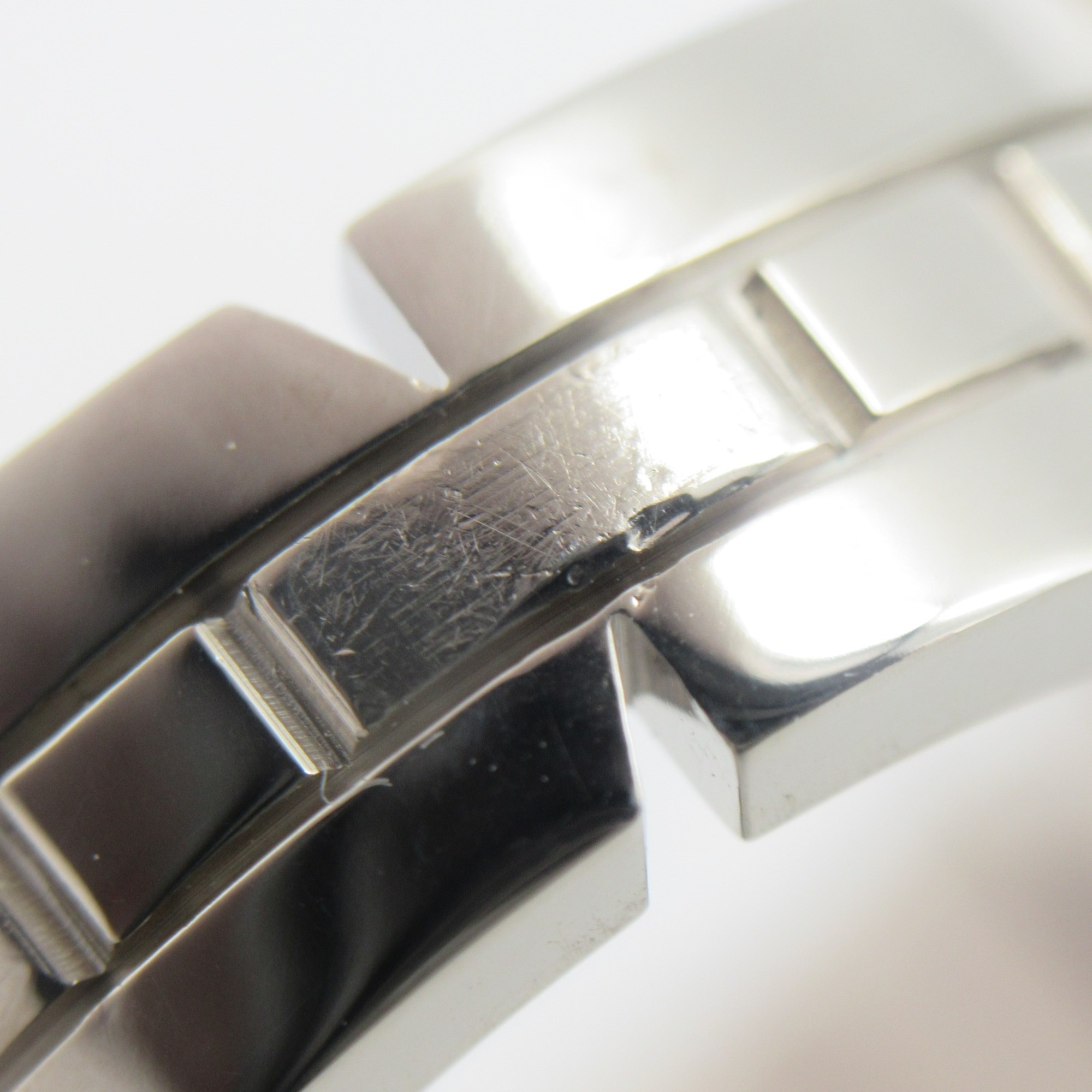 CARTIER Tank francaise Ring Silver K18WG(WhiteGold) Silver