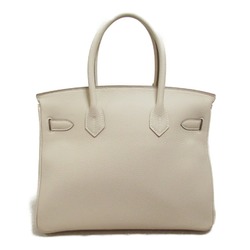 HERMES Birkin 30 Craie handbag White Craie Togo leather leather