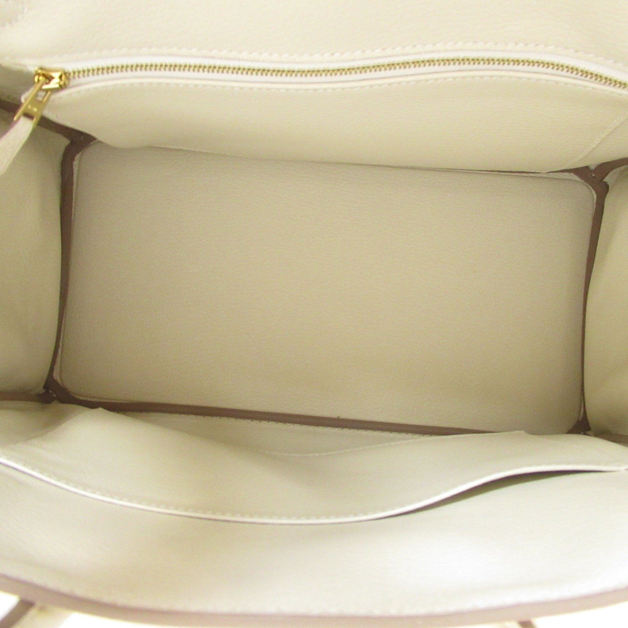 HERMES Birkin 30 Craie handbag White Craie Togo leather leather