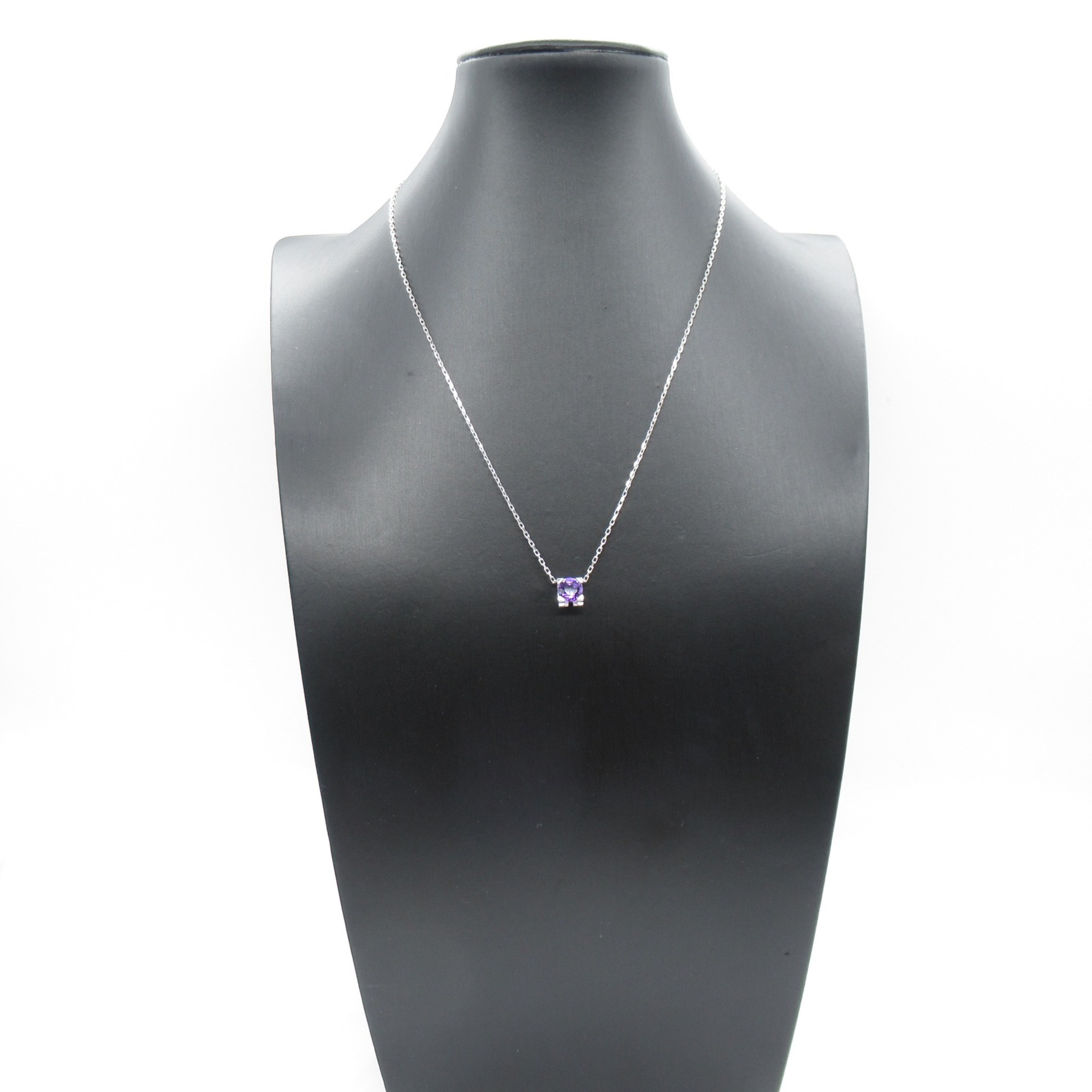 CARTIER C de Cartier Amethyst Necklace Purple K18WG(WhiteGold) Amethyst Purple