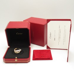 CARTIER Trinity Ring LM Ring Clear diamond 750YG/750PG/750WG Clear