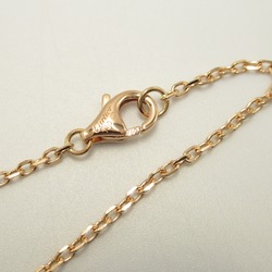 CARTIER C Heart Necklace Clear K18PG(Rose Gold) Clear