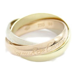 CARTIER Trinity Ring Gold K18 (Yellow Gold) K18PG(Rose Gold) Gold