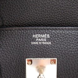 HERMES Birkin 30 Black handbag Black Noir Togo leather leather