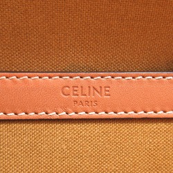 CELINE Triomphe Tote Bag Brown Dark brown canvas Coated canvas