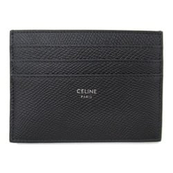 CELINE Card Case Black Calfskin (cowhide) 10K913BEL38SI