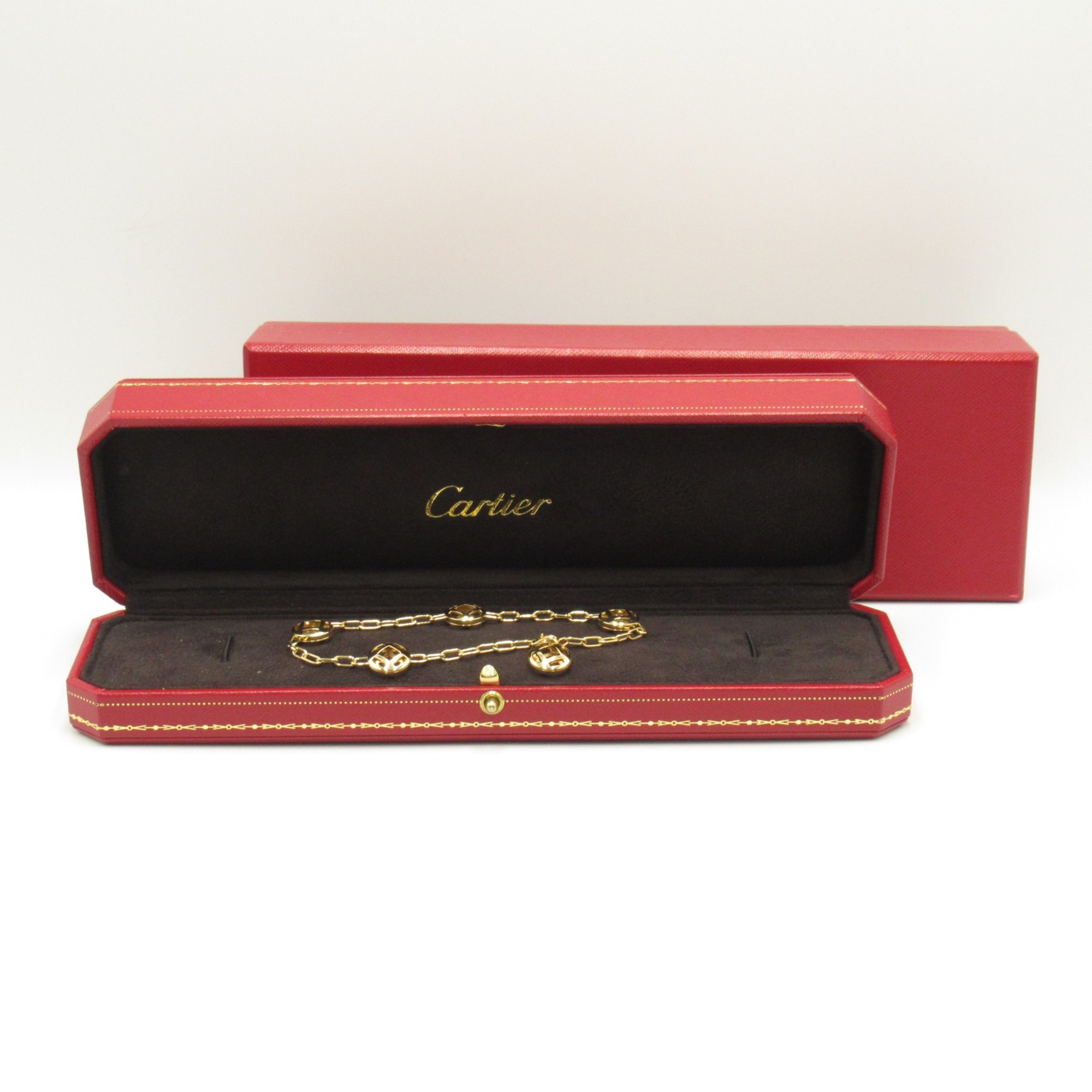 CARTIER Pasha Grid Bracelet Gold K18 (Yellow Gold)